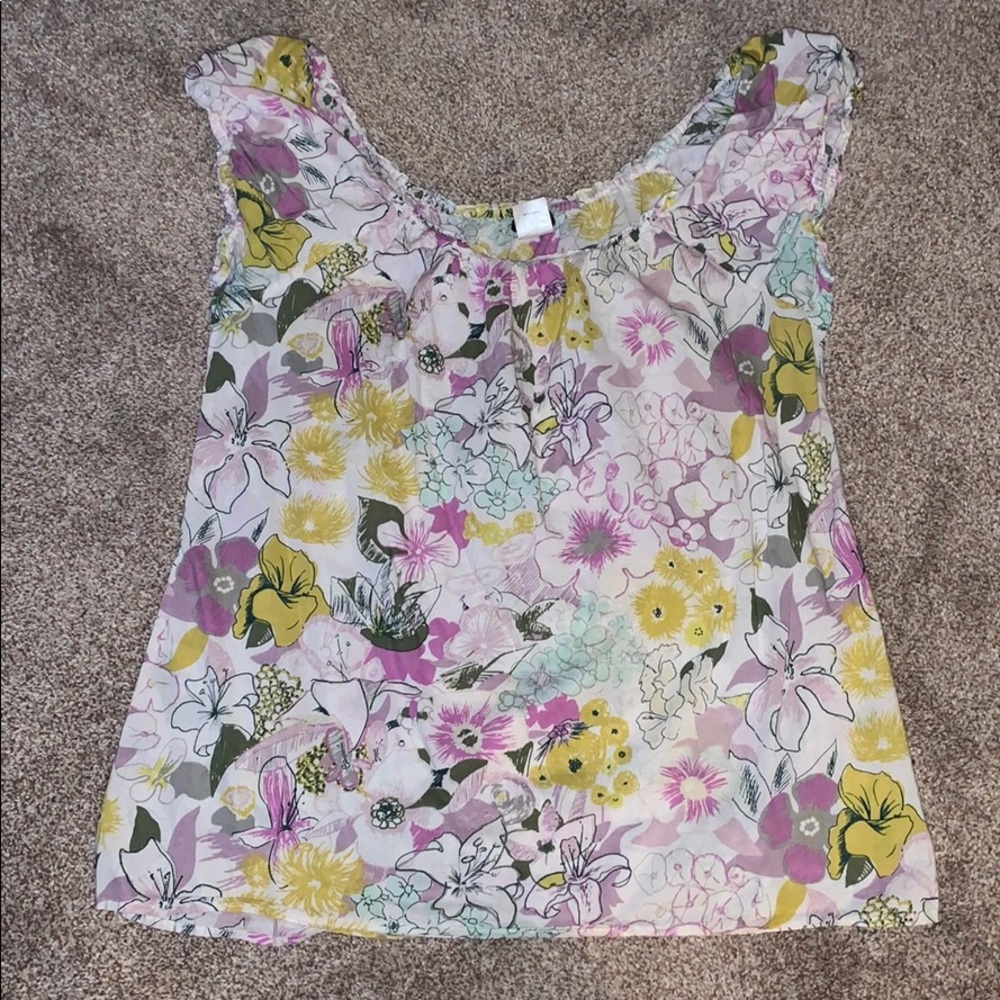 J Crew printed top